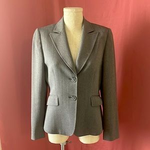 Grey Suit Jacket | Formal Blazer | Tahari by Arthur S. Levine